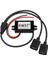 Dc Dc 8V-22V - 5V Gerilim Dönüştürücü 2xusb 3A 15W 12V 5V Dönüştürücü Adaptör Bağlantı Buck Dönüştürücü Adım Aşağı Otomobil, Motosiklet, Bisiklet, Elektrikli Bisiklet, Güç Dönüştürücü Şarj Cihazı Için 1