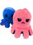 Mood Değiştiren Peluş Ahtapot 20 Cm. Pembe - Mavi 2