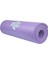 10MM Nbr Yoga Matı Kalın Pilates ve Spor Minderi Kaymaz Ekstra Konforlu Dayanıklı Egzersiz Matı Mor Taşıma Kayışı Dahil 1