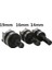 Tool Havşa Matkap Ucu 12 mm 16 mm 19 mm Ahşap Işleme Matkap Uçları 90 Derece Orta Delme Aleti 1/4 Inç Altıgen Şaft Ahşap ve Yumuşak Metal Için (3'lü Paket) 2