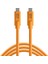 Tools Tetherpro Usb-C To Usb-C - Bağlantı Kablosu 15' (4.6m) Dslr Kamera ve Laptop, Turuncu 1