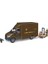 BR02678 Mercedes Benz Sprinter Ups Kargo Aracı Transpalet ve Figür 1