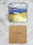 Claude Monet Temalı Ahşap Bardak Altlığı Ahşap Baskılı Altlık 6'lı Set (9 X9CM) KARBONNM20 5