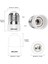 E27 E14 Lamba Duyu Dönüştürücü, Adaptör Duyu Büyük Edison Dişli, E27 Ila E14, Isıya Dayanıklı, LED Lamba, Ampul ve Cfl Ampul Için, 10'lu Paket 2