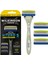 Sword - Hydro 5 Erkek Tıraş Makinesi | Aloe Vera Tahrişi Azaltmak Için | Hassas Nemlendirici Jel ve Düzeltici | Tıraş Makinesi + 3 Yedek Bıçak 1