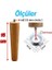 Set Ahşap 15 cm Mobilya Koltuk Kanepe Sehpa Masa Ayağı Ayakları M8 Civatalı Bağlantı Aparatlı 2