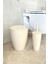 2li Banyo Aksesuarı-Bej 1