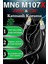 M107X Internet Kablosu 10 METRE/23AWG Utp 0,57MM/CAT 6 Iki Kat Korumalı/internet Bağlantı Kablosu 10 Metre/iç Dış Mekan Uyumlu/high Performance Cable/10 Metre Ethernet Kablosu (Metre, 10) 3