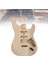 Gitar Gövdesi, Kavak Ahşap Elektro Gitar Gövdesi Değiştirme Diy Gitar, Bitmemiş Elektro Gitar Gövdesi St Stili Standart Hsh Rotası Için 4