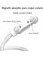 Manyetik Milkywatch Çocuk Saati Şarj Kablosu, 2.4A Hızlı Şarj, 7.62MM 2 Pim Universal, 0.6 Metre Kablo, Akım Korumalı, NRT-50104, Beyaz 3