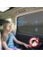 Oto Yan Cam Perde Güneşlik Koruyucu Mahremiyet Perdesi (1 Adet) Çocuk Seyahat Perdesi Oto Aksesuar 2