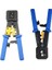 Nesil RJ45 Pense EZRJ45 Sıkma Pensesi RJ11 RJ12 RJ45 Ethernet Konektörü Sıkma Kesme Pensesi 10 Adet Yeni Nesil Delikli Jack Hediyeli 2