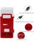Mini USB Buzdolabı - LED Mini USB Buzdolabı USB Buzdolabı Içecekler Içecek Kutuları Buzdolabı ve Isıtıcı (Kırmızı) 5