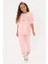 Kız Çocuk Açık Pembe Pijama Takım 50318935-VR078 1