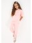 Kız Çocuk Açık Pembe Pijama Takım 50318935-VR078 2