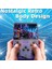 Retro Taşınabilir Video Oyun Konsolu, 3,5 Inç IPS Ekran, 64 G Tf Kartı, 10.000'DEN Fazla Oyun, Taşınabilir Oyun Konsolu, Açık Kaynak Linux Sistemi (Mor) 4