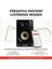 Forty Sixty - 6,5” Stüdyo Monitör Hoparlörü, Üretim ve Miksleme Için Hassas Dsp Crossover, Eq, Kontrol Uygulaması ve Bluetooth, 100 W 5