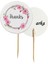 20 Adet Thanks Baskılı Pasta Kürdanı 6,5 cm - Toothpick 1