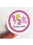 48 Adet 4 cm Kişiye Özel Pembe Half Birthday Baskılı Mat Etiket Sticker - Yarım Yaş Doğum Günü 1