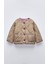 Çiçek Desenli Kız Çocuk Mont – Ince Dolgulu, Astarlı 7