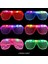 Sepetim Işıklı Panjur Şeritli LED Parti Gözlüğü 6 Renk 6’lı Set 1