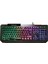 Zengezur Konfulon V2 Rgb Işıklı Türkçe Q Kablolu Gaming Klavye 1