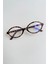 Frank Oval Gözlük Blue Block Mavi Işık Korumalı Optik Uyumlu Lüx Model 1