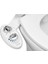 Bidet Neo 185 Bidet Kendi Kendini Temizleyen Çift Başlıklı Manuel Tuvalet Aparatı, Beyaz 1
