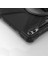 Samsung Galaxy Tab S9 Fe Plus ile Uyumlu Kılıf Zore Defender Askı Aparatlı Tank Tablet Silikon Kapak - Siyah 5