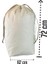 Room Krem Büzgülü Hurç 6'lı Set - 2xxl,2xl, 2l - Taşınma Çantası - Yorgan Yastık Çamaşır Saklama Torbası 2