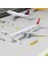 1/300 Döküm Metal Uçak Modeli Türk 777 Için BOEING777 Model Uçak Standlı (7,5 Inç Uzunluğunda) Havacılık Meraklıları Için Sergi Dekorasyonu. 2