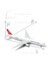 1/300 Döküm Metal Uçak Modeli Türk 777 Için BOEING777 Model Uçak Standlı (7,5 Inç Uzunluğunda) Havacılık Meraklıları Için Sergi Dekorasyonu. 3