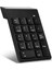 Kablosuz 18 Tuşlu Mini Numerik Klavye - Siyah AL2698 1
