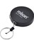 60109 Recoil Key Ring, Black 1