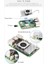 Raspberry Pi 5 Için Aktif Soğutucu (B), Aktif Soğutma Fanı, Alüminyum Soğutucu, Termal Pedli 5