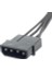 Plus PX-4355 Molex To Sata Kablo, Psu Sata Çoklayıcı, 5 Port Sata Power Çoklayıcı, 60CM Uzunluk 5