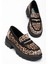 746-759 Leopar Günlük Yüksek Tabanlı Loafer Ayakkabı 4