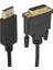 4558 Displayport To DVI Çevirici Dönüştürücü Adaptör Kablosu 4