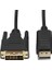 4558 Displayport To DVI Çevirici Dönüştürücü Adaptör Kablosu 5