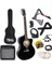 RG-560BK-AMP Siyah Amfili Elektro Akustik Gitar Full Set 1