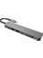 Macbook Pro Huawei Dell Uyumlu Type C To 4K HDMI + USB 3.0 + Sd/tf + Pd + Type-C, Taşınabilir 7in1 Adaptör 4