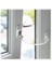 Kablolu Pvc Pencere Kilidi, 5'li Set 5