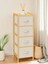 Bambu 4 Çekmeceli Dolap Organizer Çok Amaçlı Düzenleyici Şifonyer DB-0014 1