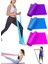 Pilates Direnç Lastiği – 90X7,5 cm Farklı Dirençlerde Pilates Bandı Seti 1 Adet 1