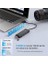 Type-C To 3.0 Tf Sd Kart Okuyucu 3 Portlu USB 3.0 Çoklayıcı Adaptör Siyah 3