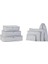 Home Textile 7'li Yıkanabilir Gri Renk Paraşüt Kumaş Bavul Içi Düzenleyici Set 1