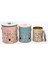 Patates Soğan Kovası - Sebzelik - Patates Soğanlık Sepeti Sarımsaklık 3lü Set, Botanica (Botanica) 3