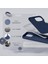 iPhone Kılıf Ince Sıvı Silikon 3 Katmanlı Tam Kaplamalı Yumuşak Jel Kauçuk Kılıf Kapak (Lacivert, iPhone 11) 5