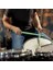 Bir Çift Glow Bagsticks 15 Renkli Işık Baget Light Up Drumsticks Caz Baget Davul Aksesuarları 5