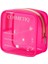 Kapısı Şeffaf Makyaj Malzemeleri Çantası Mini Organizer Poschette (Pembe) 1